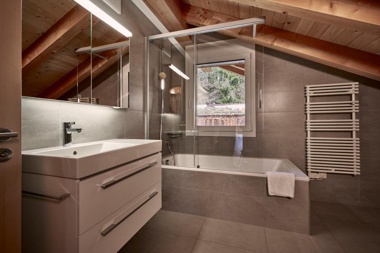 Chalet Bergfrieden Penthouse Wengen Exterior foto